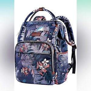 VANKEAN Diaper Bag Backpack with Portable Changing Pad, Baby Diaper Bags